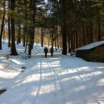 Gilbert Lake Trail in winter