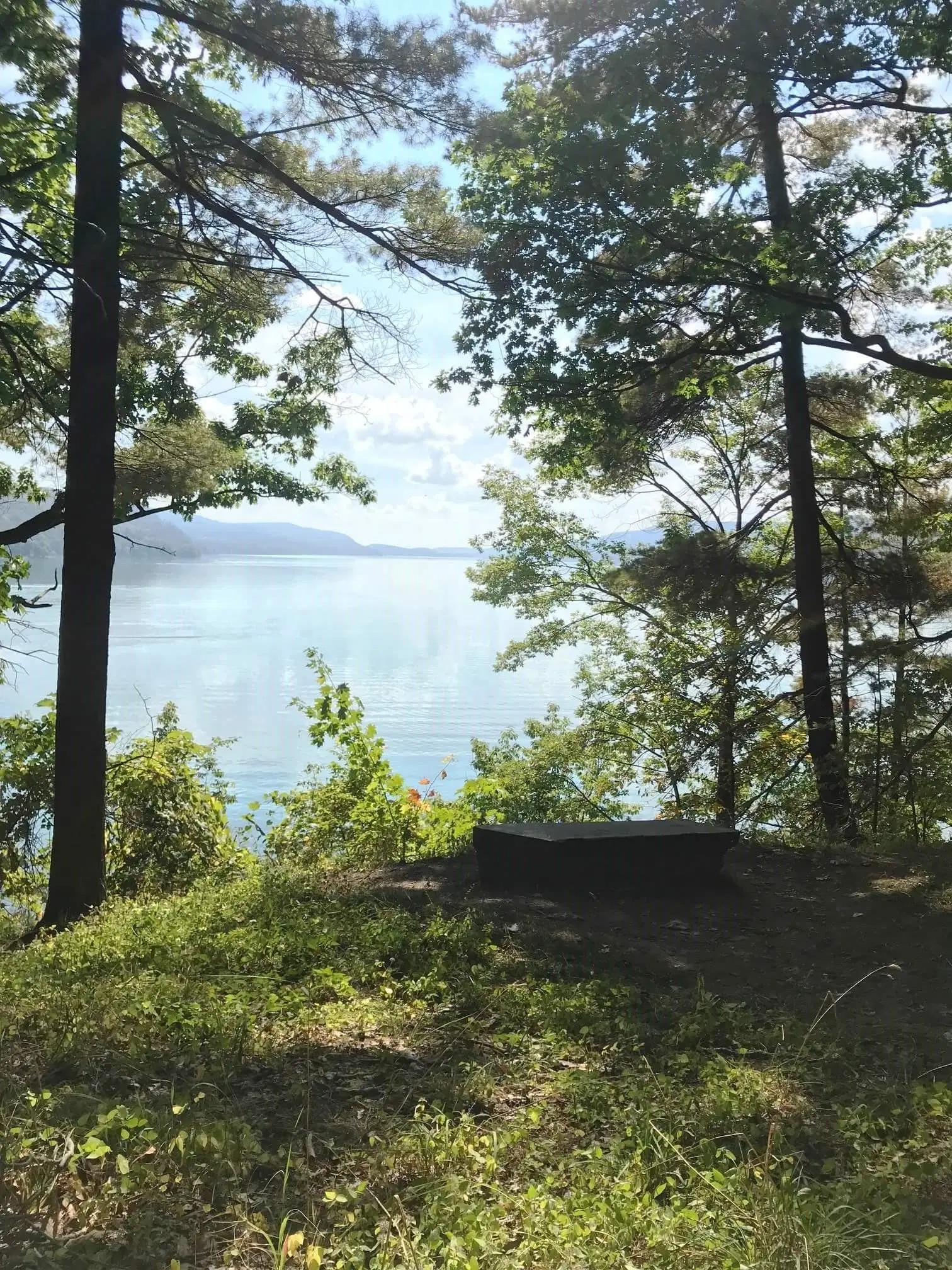 View of Otsego Lake from Glimmerglass State Park