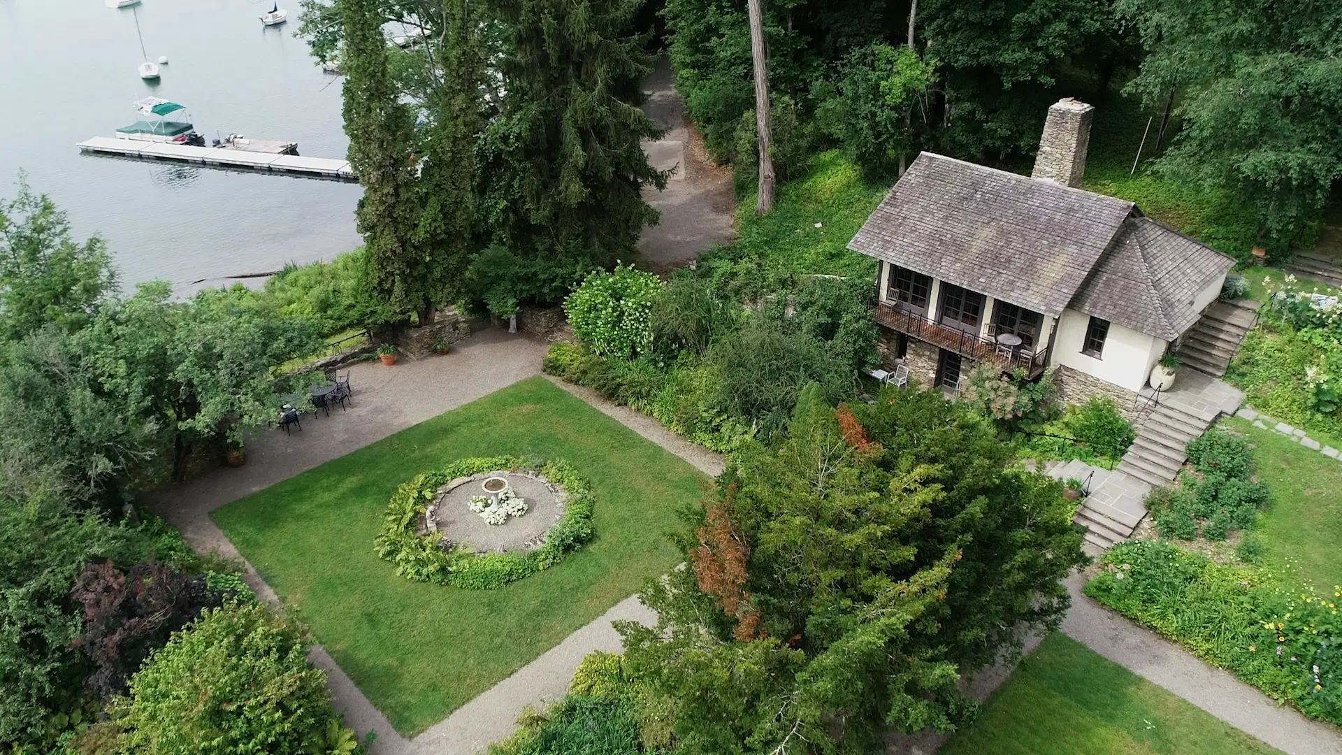 aerial view of Brookwood Point