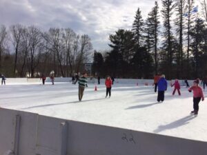 Mixed skate at Badger Park in Cooperstown