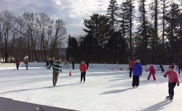 Mixed skate at Badger Park in Cooperstown