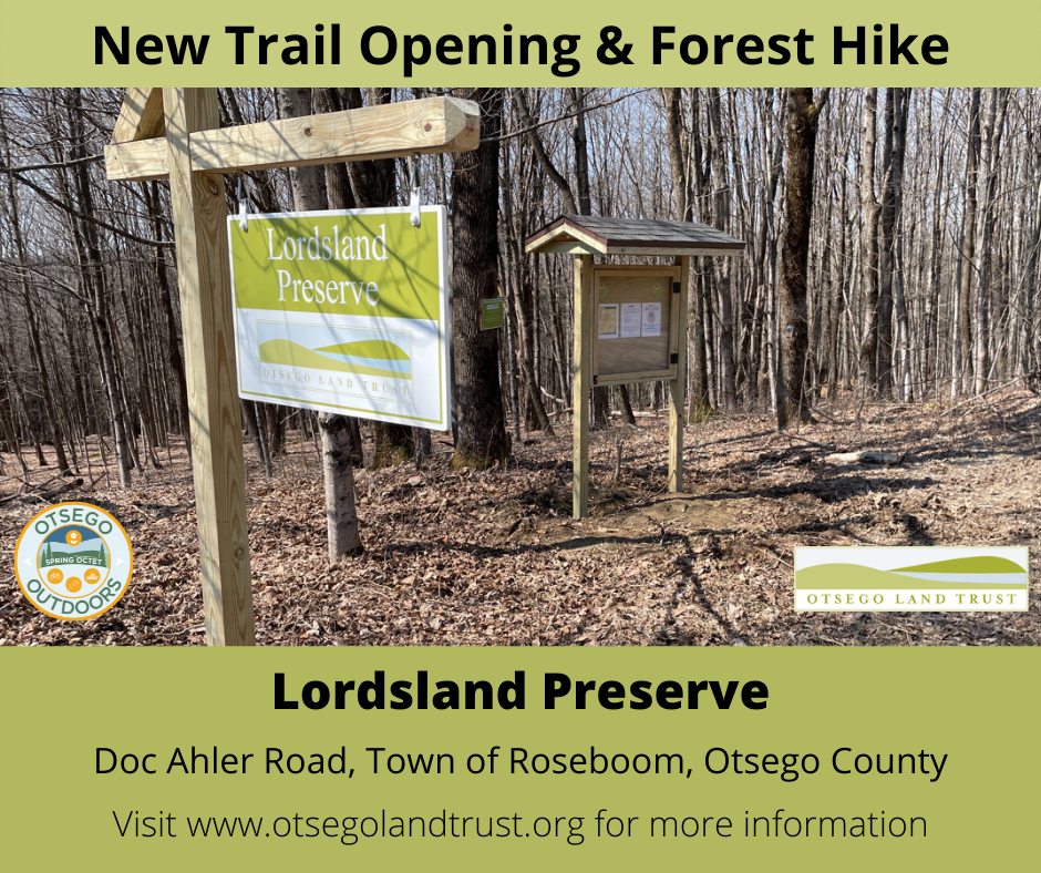 Lordsland Preserve Trail Sign