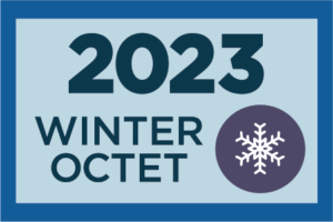 2023 Winter Octet patch with snowflake icon