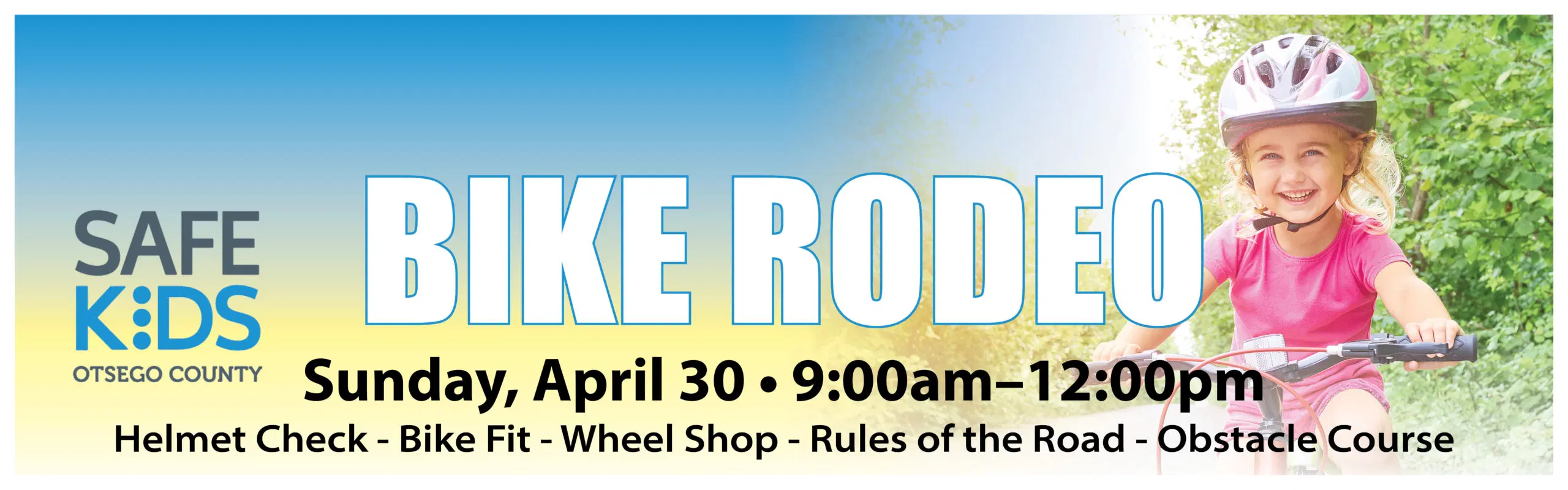 Bike Rodeo flyer