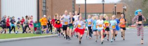 people running in a race